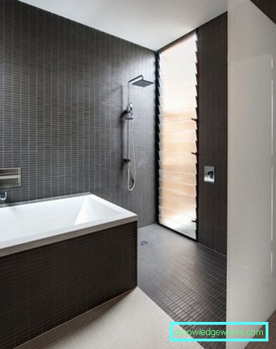 Чорно біла ванна кімната - 75 кращих фото ідей модного дизайну