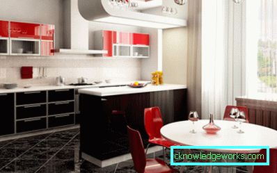 53-Дизайн червоною кухні (фото)