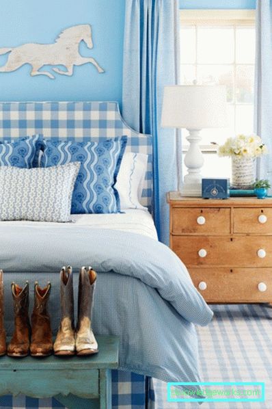 блакитна спальня