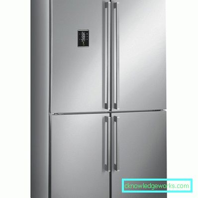 Широкі холодильники з нижньою морозильною камерою
